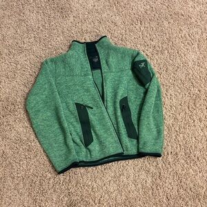 Arc'teryx Forest Green Zip-Up Fleece